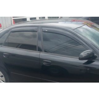 Deflectores de viento para ventanas Sedan (4 uds, HIC) Audi A4 B6 2000-2004 foto 2