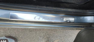 Citroen C-4 Picasso 2013–2022 Protectores de umbral Carmos (4 uds., acero inoxidable) foto 7