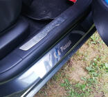 Citroen C-4 Picasso 2013–2022 Protectores de umbral Carmos (4 uds., acero inoxidable) foto 5