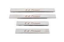 Citroen C-4 Picasso 2013–2022 Protectores de umbral Carmos (4 uds., acero inoxidable) foto 1
