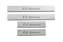 Citroen C-4 Aircross 2012-2017 Protecciones de umbral Carmos (4 uds, acero inoxidable) foto 1