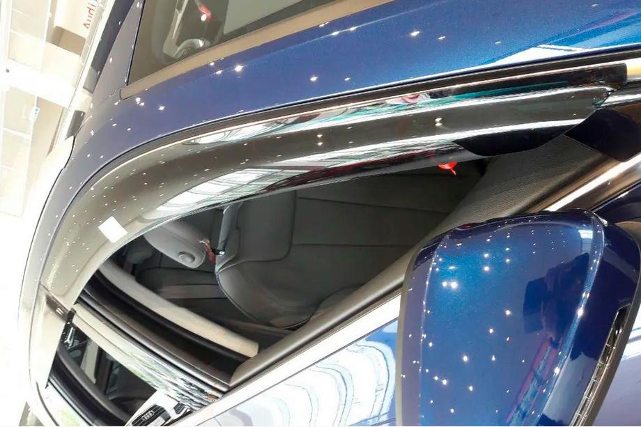 Audi A4 B9 2015-2024 Deflectores de viento para ventanillas (Avant, 4 uds, HIC) Image