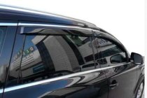 Audi Q7 2005-2015 Deflectores de ventana con moldura cromada (4 uds, HIC) foto 7