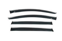 Audi Q7 2005-2015 Deflectores de ventana con moldura cromada (4 uds, HIC) foto 4