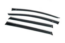 Audi Q7 2005-2015 Deflectores de ventana con moldura cromada (4 uds, HIC) foto 9