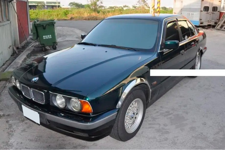 BMW 5 Series E34 1988-1995 Deflectores de Ventana (4 uds, HIC) Image