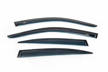 BMW 5 Series E60/E61 2003-2010 Deflectores de Ventana SD (4 uds, HIC) foto 2