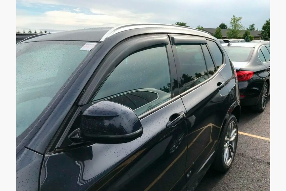 BMW X3 F25 2011-2018 Deflectores de Ventana (4 uds, HIC) Image
