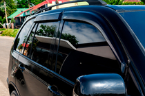 BMW X5 E53 1999–2006 Deflectores de Ventana (4 uds, HIC) foto 8