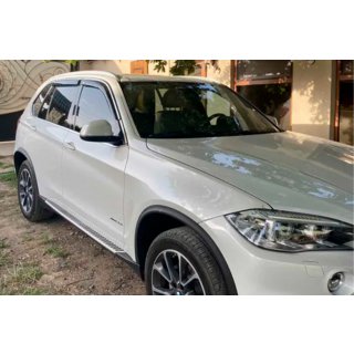 Deflectores de ventana con moldura cromada (4 uds, HIC) BMW X5 F15 2013-2018 foto 3