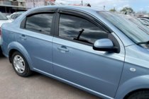 Chevrolet Aveo T250 2005-2011 Deflectores de Ventana SD (4 uds, HIC) foto 4