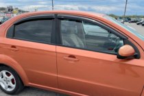 Chevrolet Aveo T250 2005-2011 Deflectores de Ventana SD (4 uds, HIC) foto 7