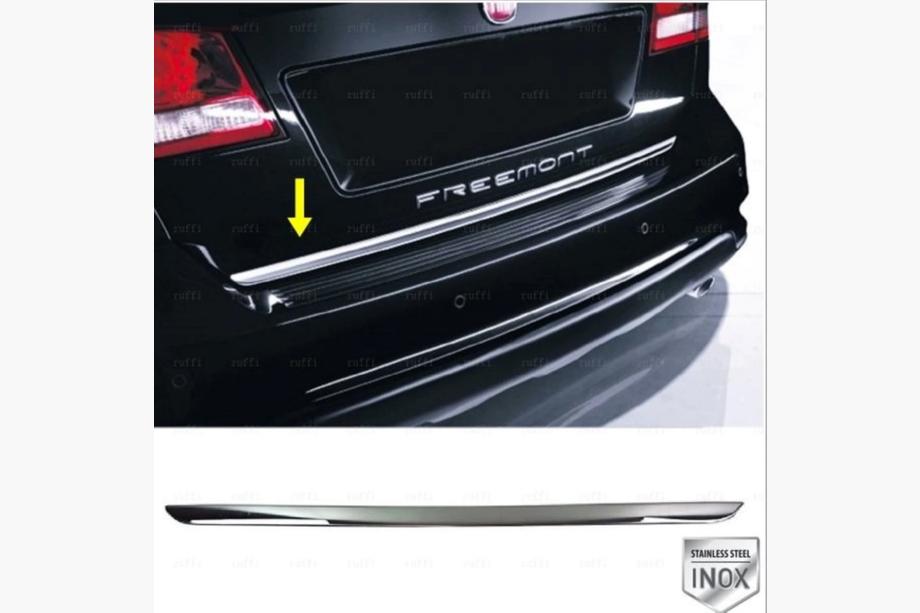 Fiat Freemont 2011-2016 Moldura maletero acero inoxidable Image
