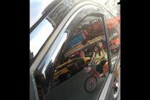 Daewoo Lanos 1998-2017 Deflectores de ventana encastrables (4 uds, HIC) foto 2