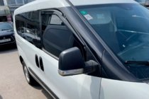 Fiat Doblo II 2010-2022 Deflectores de ventana encastrables (2 uds, HIC) foto 1