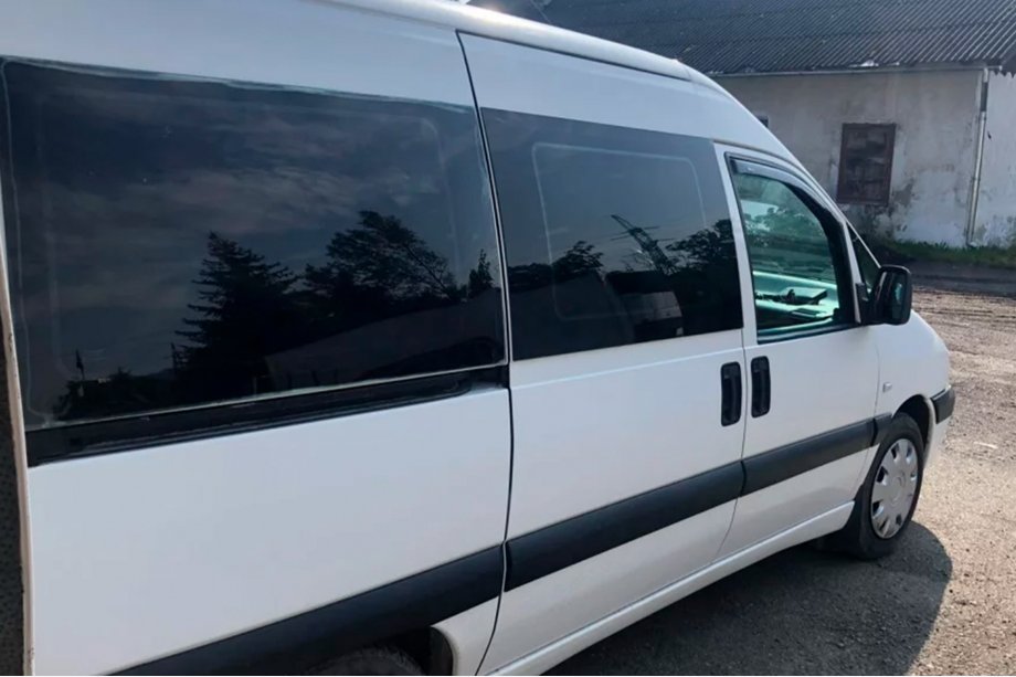 Fiat Scudo 1996-2007 Deflectores de ventana encastrables (2 uds, HIC) Foto 4