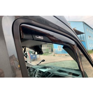 Deflectores de ventana encastrables (2 uds, HIC) Ford Transit 2014- foto 2