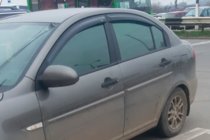 Hyundai Accent 2006-2010 Deflectores de Ventana (4 uds, HIC) foto 6