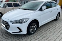 Hyundai Elantra (AD) 2015-2020 Deflectores de Ventana (4 uds, HIC) foto 4