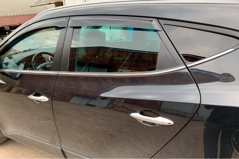 Hyundai IX-35 2010-2015 Deflectores de Ventana (4 uds, HIC) Foto 4