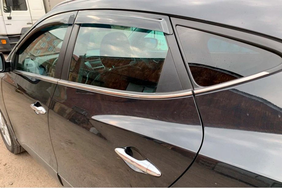 Hyundai IX-35 2010-2015 Deflectores de Ventana (4 uds, HIC) Foto 8