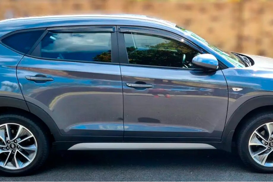Hyundai Tucson TL 2016-2021 Deflectores de Ventana (4 uds, HIC) Image