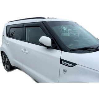Deflectores de Ventana (4 uds, HIC) Kia Soul I 2008-2013 foto 2