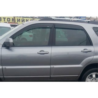 Deflectores de Ventana (4 uds, HIC) Kia Sportage 2004-2010 foto 1
