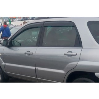 Deflectores de Ventana (4 uds, HIC) Kia Sportage 2004-2010 foto 2