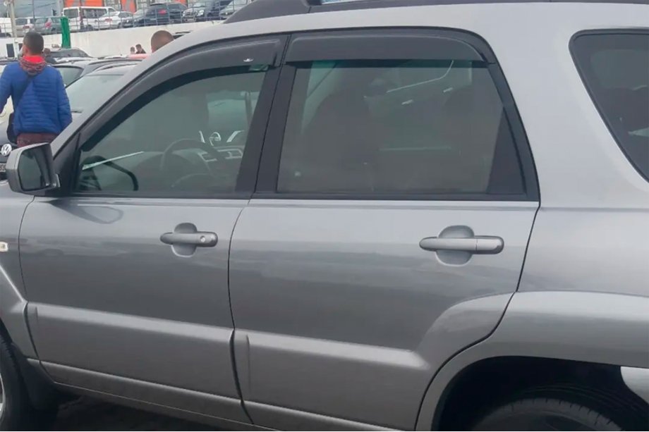 Kia Sportage 2004-2010 Deflectores de Ventana (4 uds, HIC) Foto 2