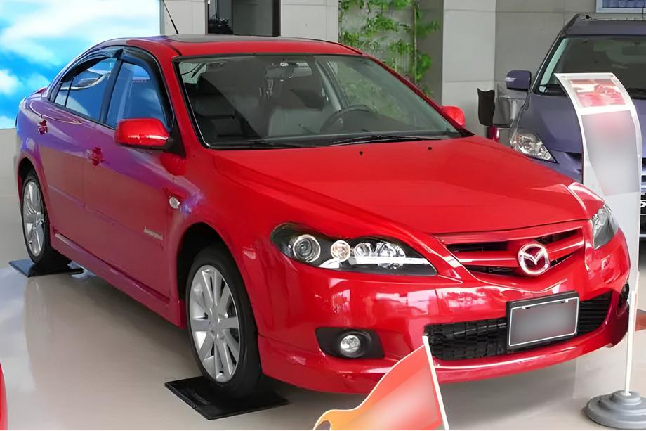 Mazda 6 2003-2008 Deflectores de Ventana SD (4 uds, HIC) Image