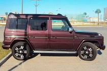 Mercedes G class W463 1990-2018 Deflectores de Ventana (4 uds, HIC) foto 1