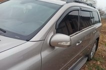 Mercedes GL class X164 2006-2012 Deflectores de Ventana (4 uds, HIC) foto 1