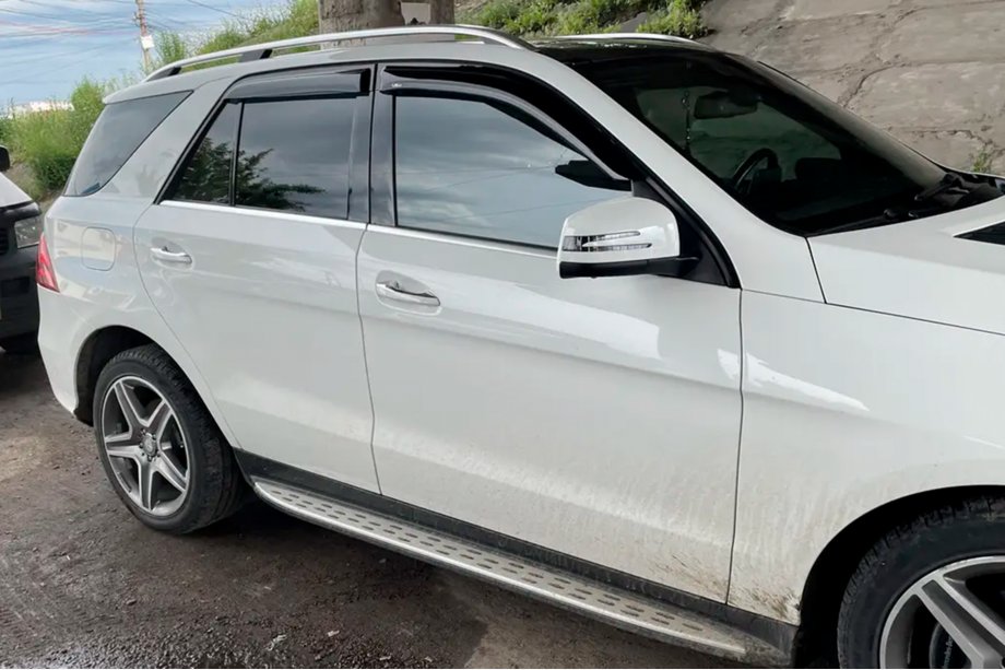 Mercedes GL/GLS class X166 2012-2019 Deflectores de Ventana (4 uds, HIC) Image