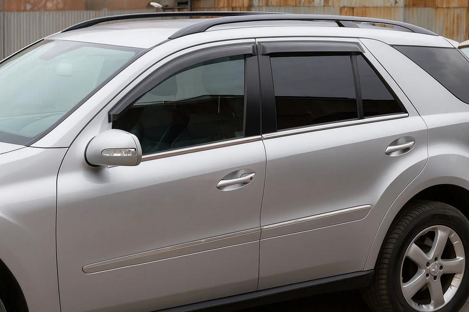 Mercedes ML W164 2005-2011 Deflectores de Ventana (4 uds, HIC) Foto 1