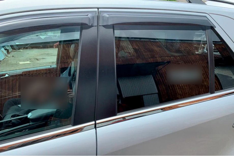Mercedes ML W164 2005-2011 Deflectores de Ventana (4 uds, HIC) Foto 13
