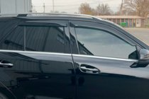 Mercedes GLE/ML class W166 2011-2018 Deflectores de Ventana (4 uds, HIC) foto 3
