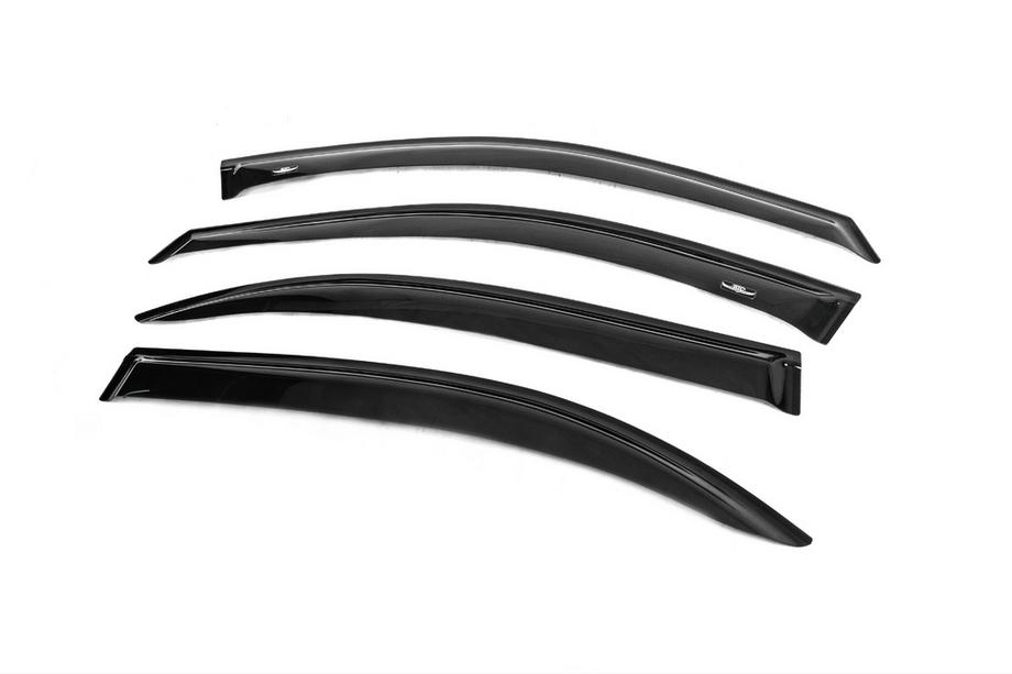Mercedes S-class W220 1998-2005 Deflectores de Ventana Long (4 uds, HIC) Foto 2