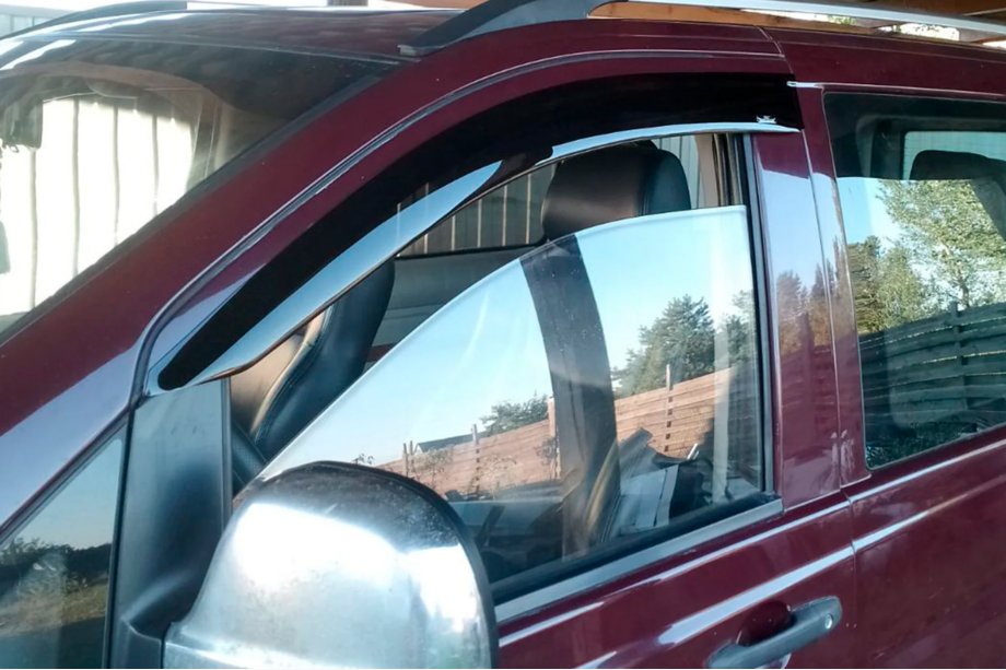Mercedes Viano 2004-2014 Deflectores de Ventana (2 uds, HIC) Foto 9