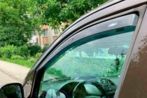 Mercedes Vito W639 2004-2014 Deflectores de ventana encastrables (2 uds, HIC) foto 3