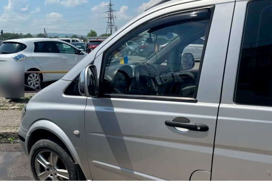 Mercedes Vito W639 2004-2014 Deflectores de ventana encastrables (2 uds, HIC) Foto 7