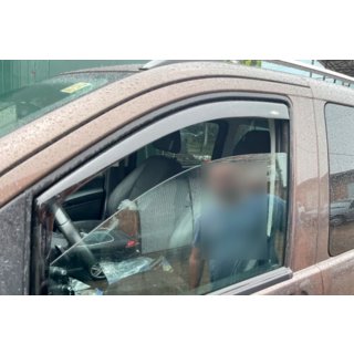 Deflectores de ventana encastrables (2 uds, HIC) foto 2