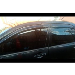 Deflectores de Ventana SD (4 uds, HIC) Mitsubishi Lancer 9 2004-2008 foto 4