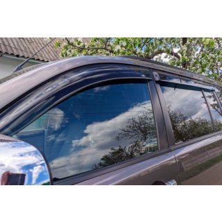 Deflectores de Ventana (4 uds, HIC) Mitsubishi Pajero Sport 2008-2015 foto 2