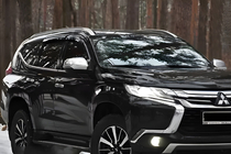 Mitsubishi Pajero Sport 2015- Deflectores de Ventana (4 uds, HIC) foto 7