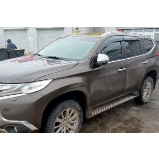 Deflectores de Ventana (4 uds, HIC) Mitsubishi Pajero Sport 2015- foto 3