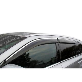 Deflectores de ventana con moldura cromada (4 uds, HIC)