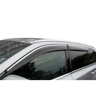 Deflectores de ventana con moldura cromada (4 uds, HIC)