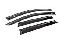 Nissan Qashqai 2007-2010 Deflectores de ventana para 7 plazas (4 uds, HIC) foto 3