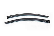 Nissan Qashqai 2010-2014 Deflectores de aire delanteros (2 uds, HIC) foto 2